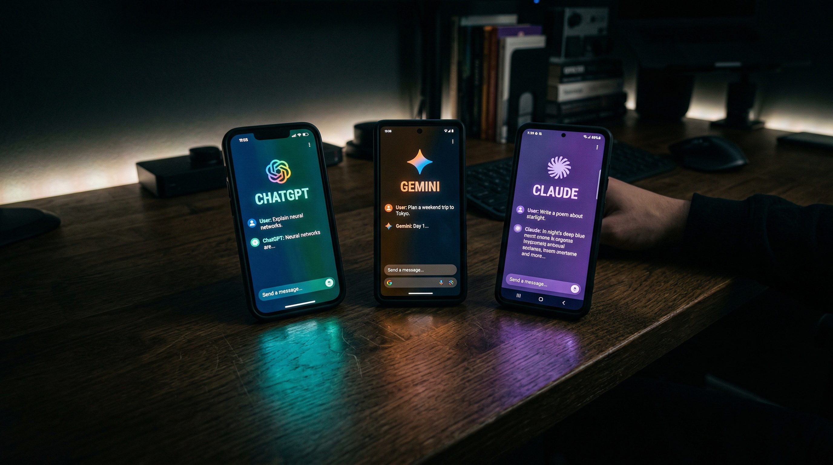 ChatGPT vs Claude vs Gemini, porównanie